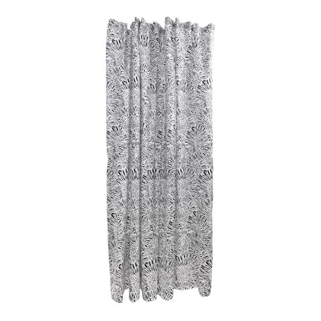 Sttelli Sttelli Dandelion 72 in. H X 72 in. W Black Shower Curtain Polyester DAS-115-BLA